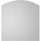 Ekena Millwork Arch Top Surface Mount PVC Gable Vent: Functional, w/ 2"W x 1-1/2"P Brickmould Frame, 28"W x 30"H GVPAR28X3002SF - alternate 4